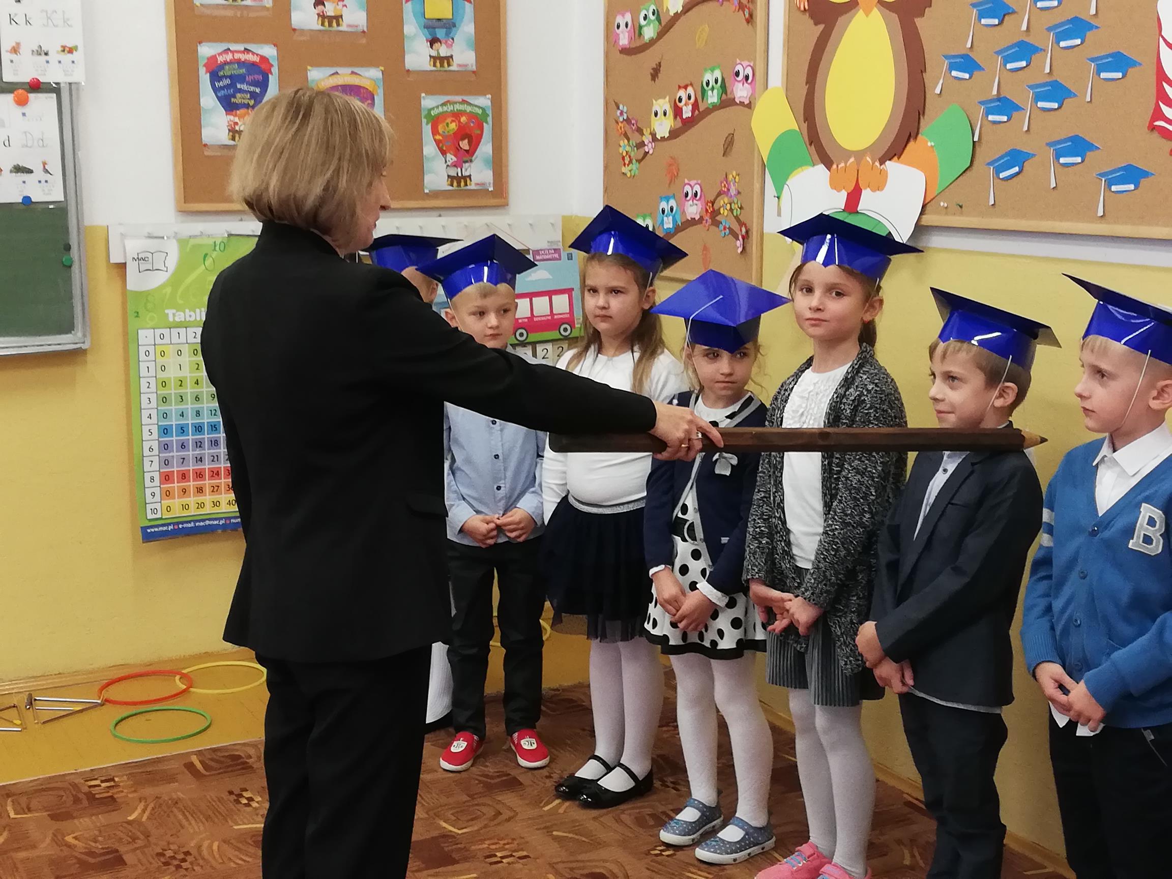 Pasowanie pierwszoklasistów